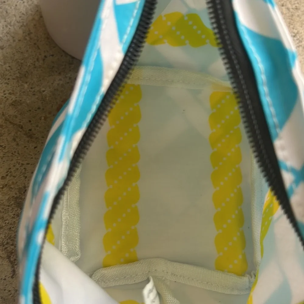 Scout Blue And White Zip Bag Small - Picture 4 of 4